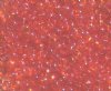 50g 6/0 Transparent Iris Orange Seed Beads